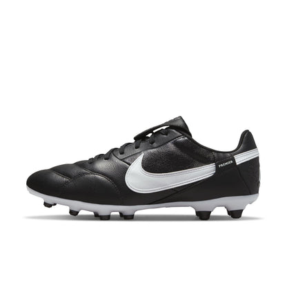 Nike Premier 3 FG Low Top Football Boot HM0265, Black White