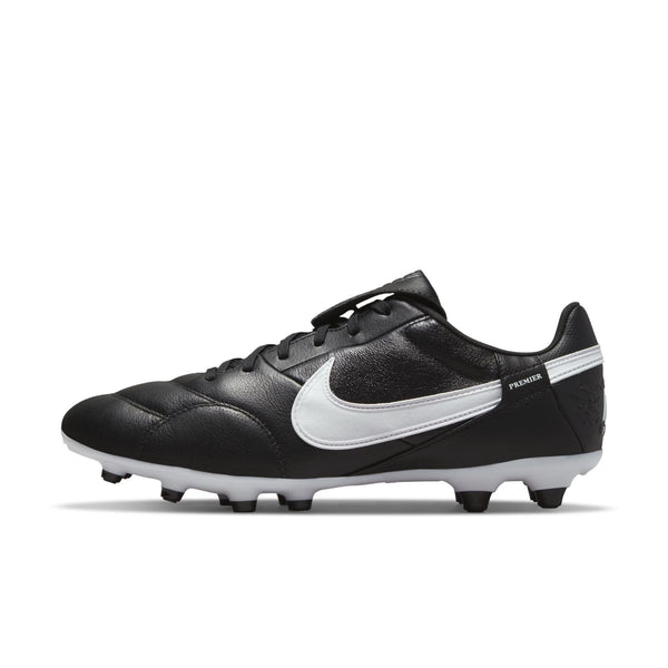 Nike Premier 3 FG Low Top Football Boot HM0265, Black White
