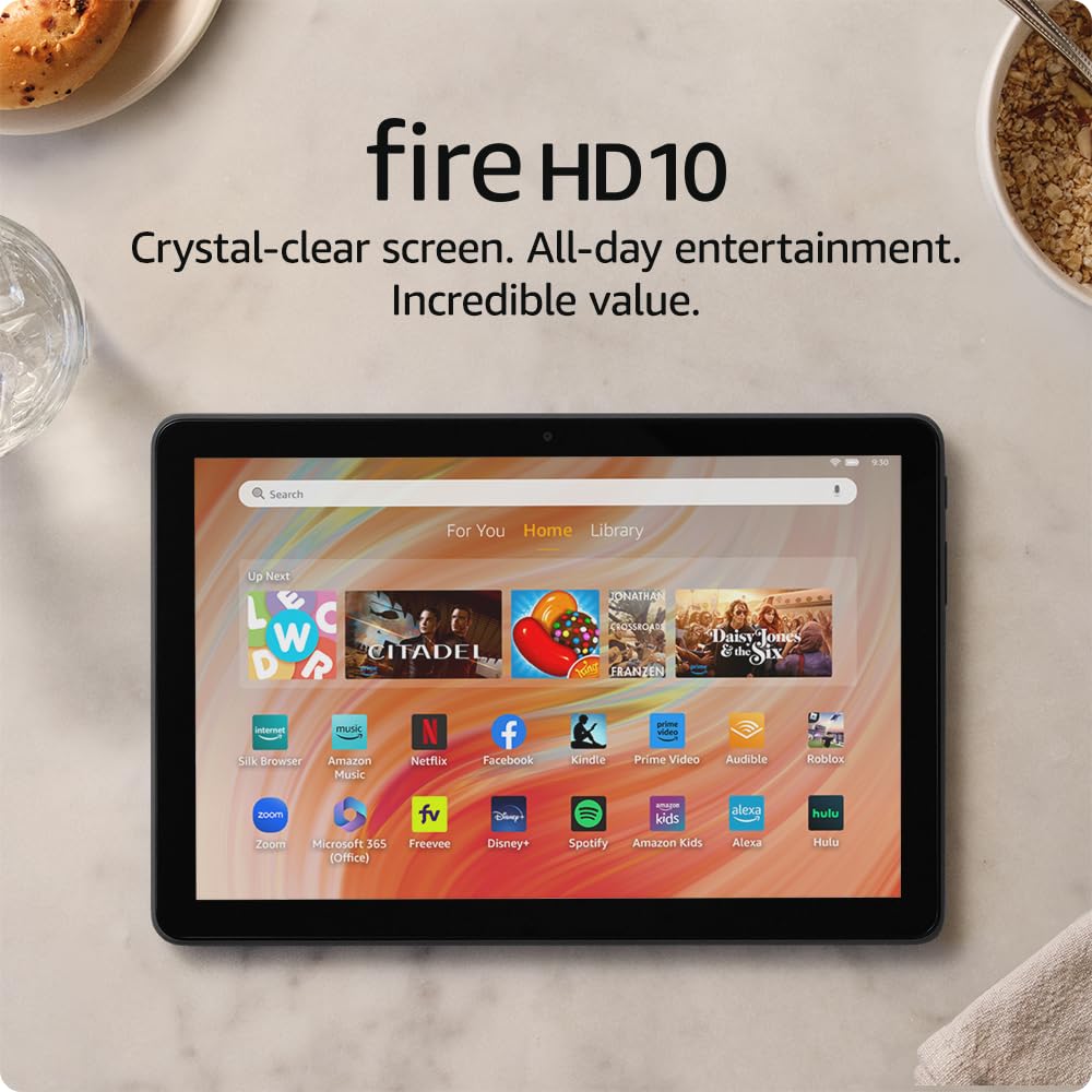 Tablet Amazon Fire HD 10 de 32GB y 4GB RAM (Negro)