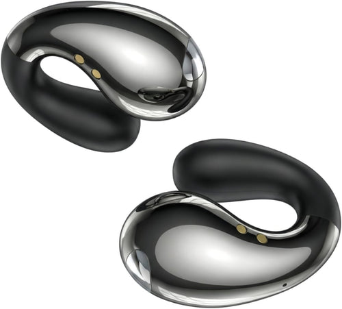 Boytond Auriculares de Oído Abierto (Negro Brillante)