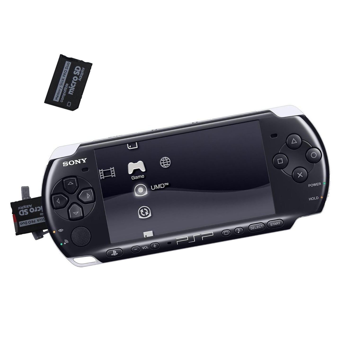 Funturbo PSP Memory Stick Adapter, Micro SD to Memory Stick PRO Duo MagicGate Card for Sony PlayStation Portable, Camera, Handycam