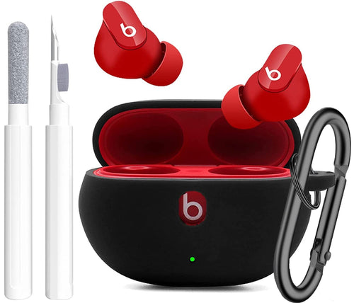 Olytop Funda Protectora para Auriculares Beats Studio Buds (Negro)