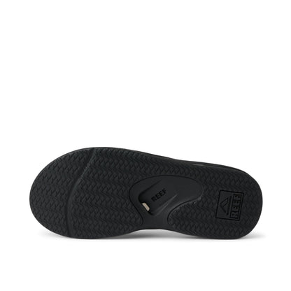 REEF Fanning Mens Sandal All Black 10