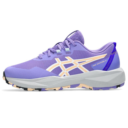 ASICS Kid's PRE Venture 11 Grade School Running Shoes, Amethyst/Apricot Crush