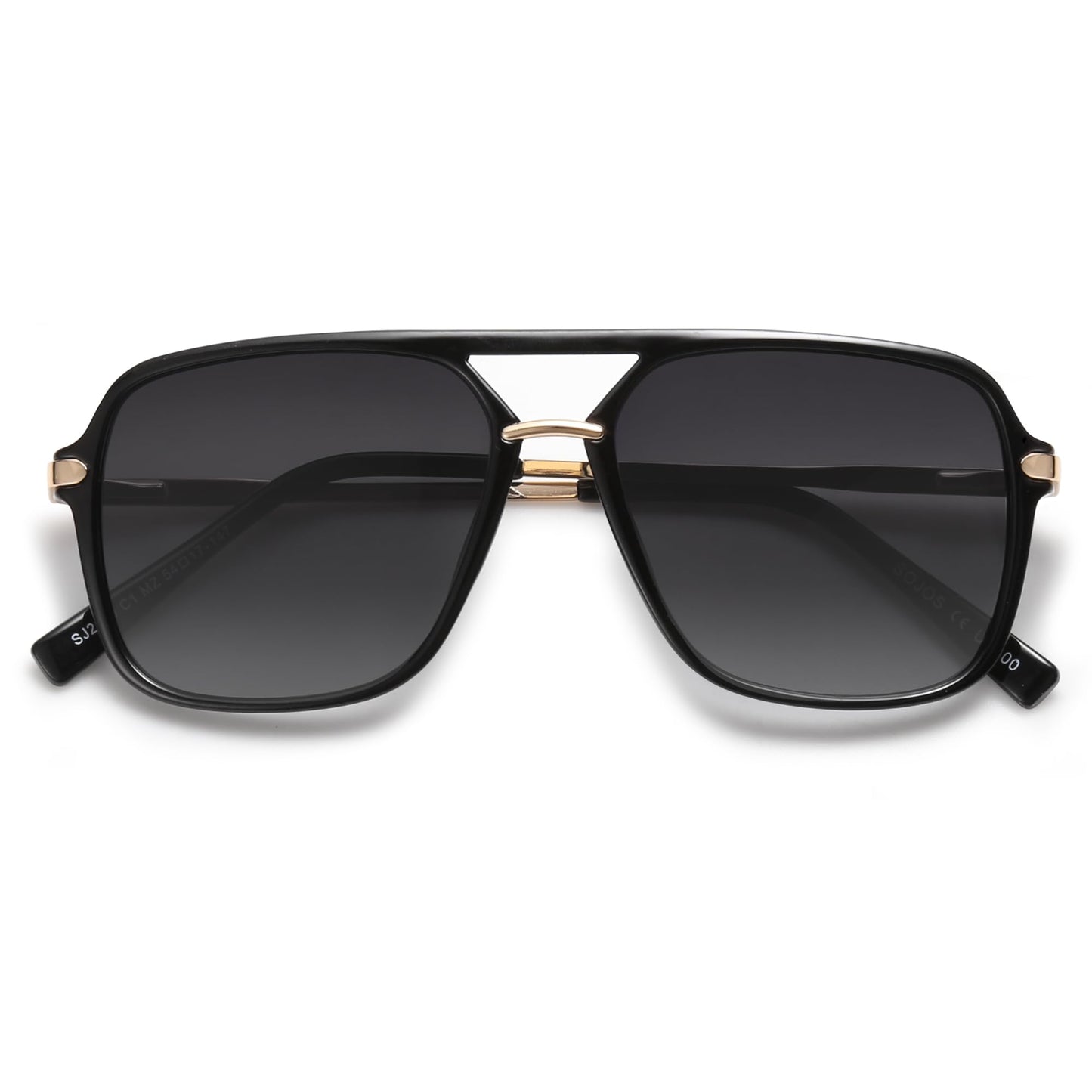 SOJOS Gafas de Sol SJ2229 (Black Grey)