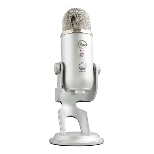 Logitech Micrófono USB Blue Yeti (Plata)