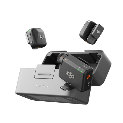 DJI Mic Mini Micrófono Inalámbrico con Estuche (2 TX + 1 RX)
