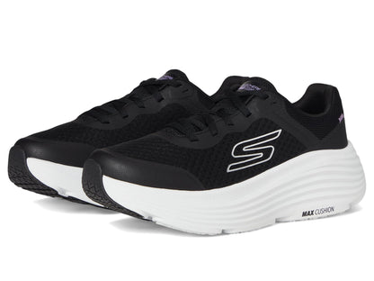 Skechers Women's Max Cushioning Endeavour Canova Sneaker, Black/White