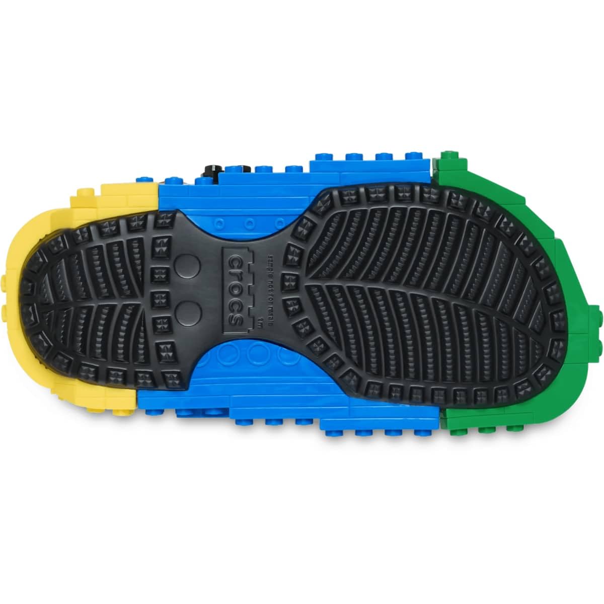 Crocs Unisex-Child Classic LEGO System Clogs, LEGO Shoes for Kids, Black