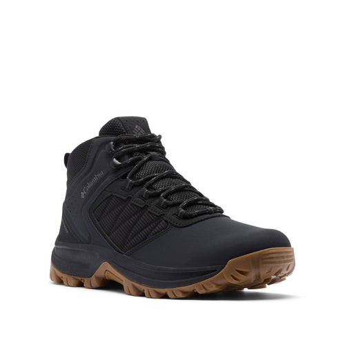 Columbia Men's Transverse Waterproof Hiking Boot, Black/Black