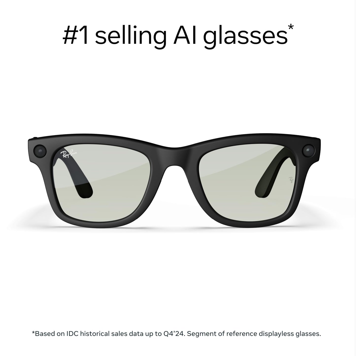 Ray-Ban Lentes Inteligentes Meta Gen 1 Wayfarer (Negro Mate)