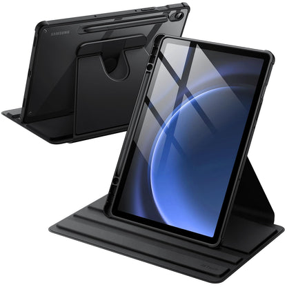 JETech Funda Giratoria para Samsung Galaxy Tab (Negro)