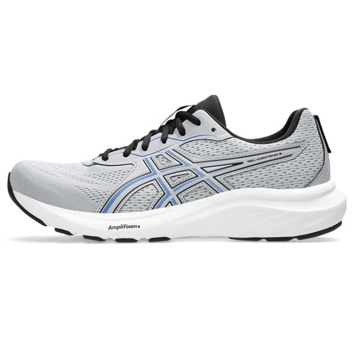 ASICS Men's Gel-Contend 9 Running Shoes, Piedmont Grey/Black