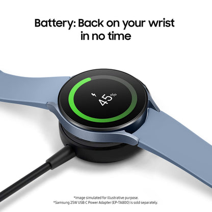 SAMSUNG Reloj Inteligente Galaxy Watch 5 40mm (Bisel Oro Rosa / Banda Rosa)