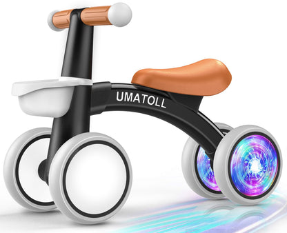 Umatoll Bicicleta de Equilibrio Iluminada para Bebés (12-24 Meses)