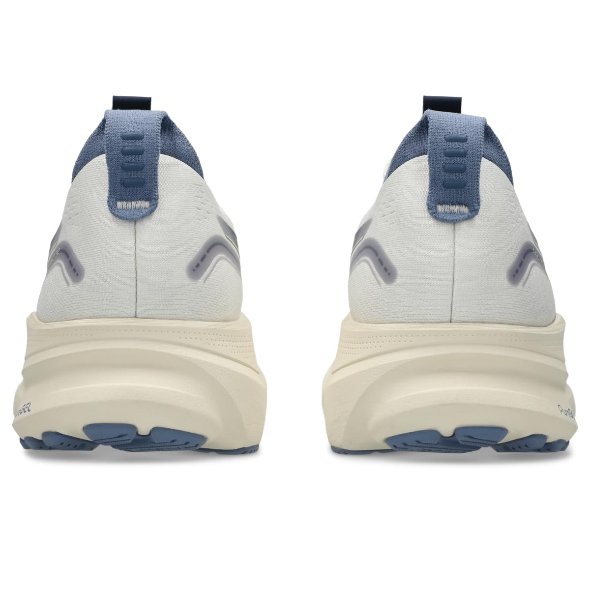 ASICS Men's Gel-Kayano 32 Running Shoes, Cream/Denim Blue