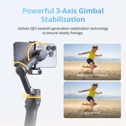 DJI Osmo Mobile 8 Estabilizador de Teléfono Combo Avanzado