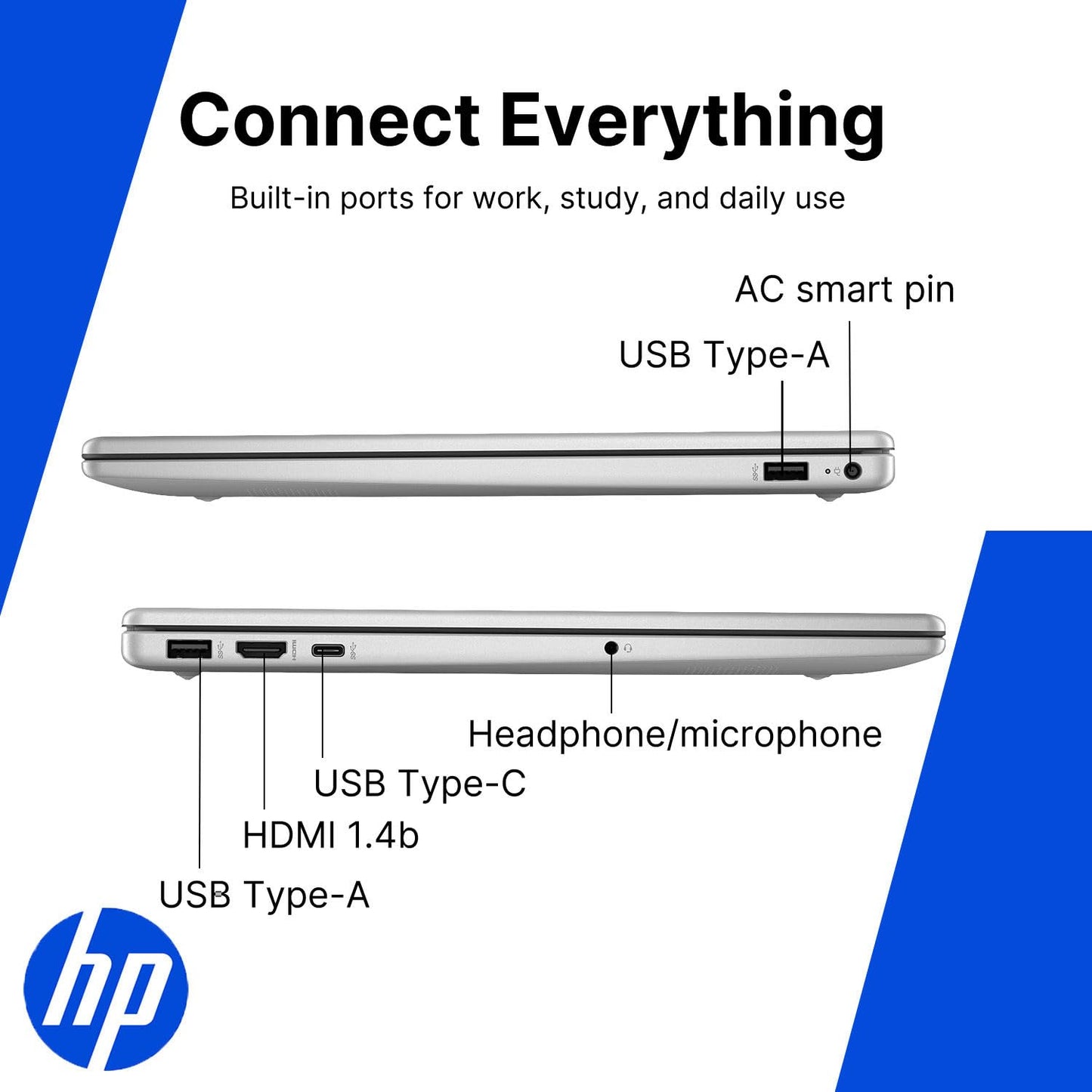 HP Laptop Táctil Pavilion 15.6" (256GB / Wi-Fi 6)