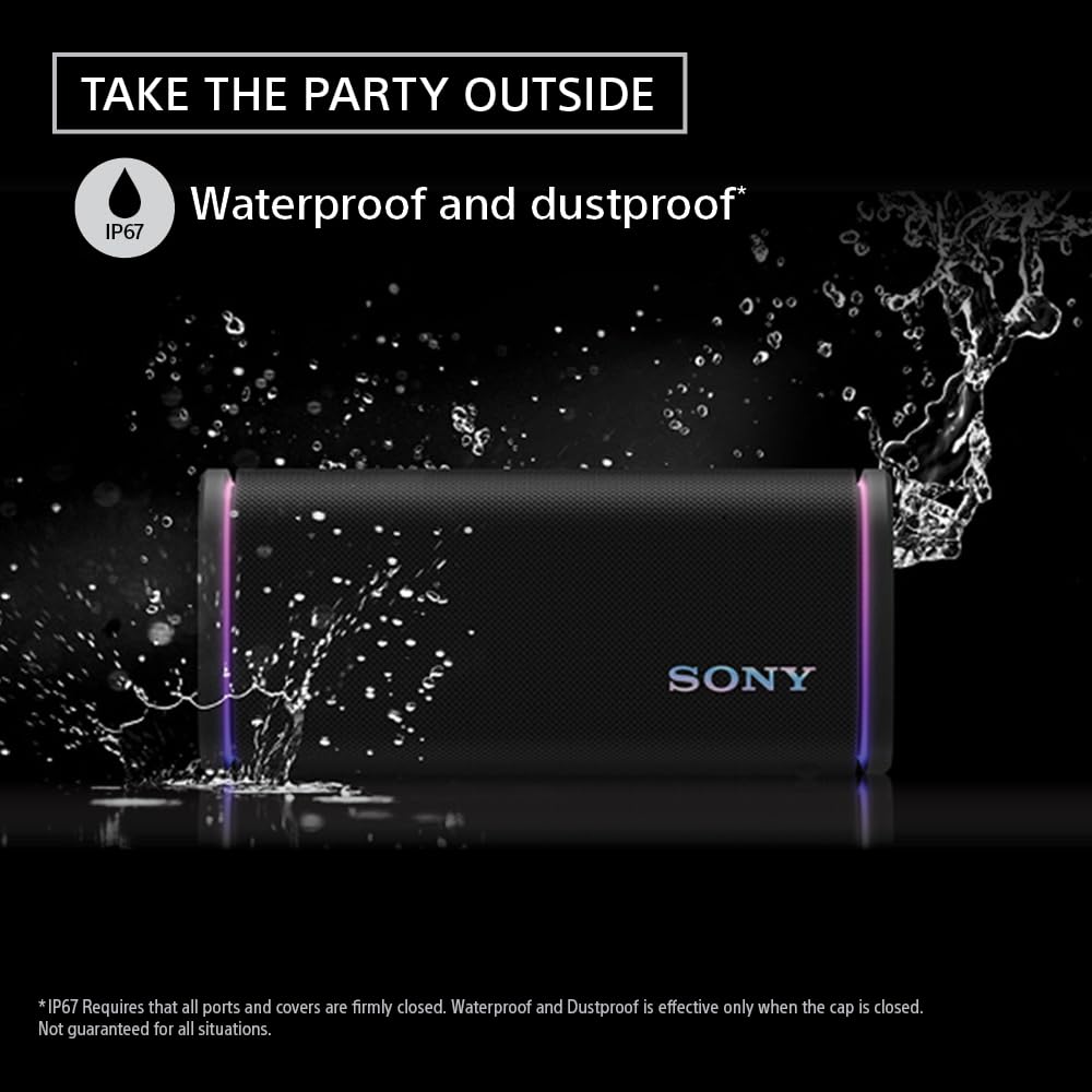 Sony ULT Field 5 Altavoz Portátil Inalámbrico (Negro / Modelo SRSULT50B)