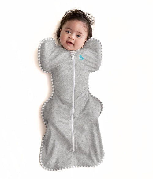 Love to Dream Saco de Dormir Swaddle UP para Bebé (Gris / Pequeño 8-13lbs)