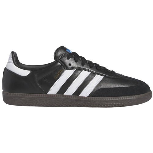 adidas Men's Samba ADV Skate Shoes - Core Black/Cloud White/Gum