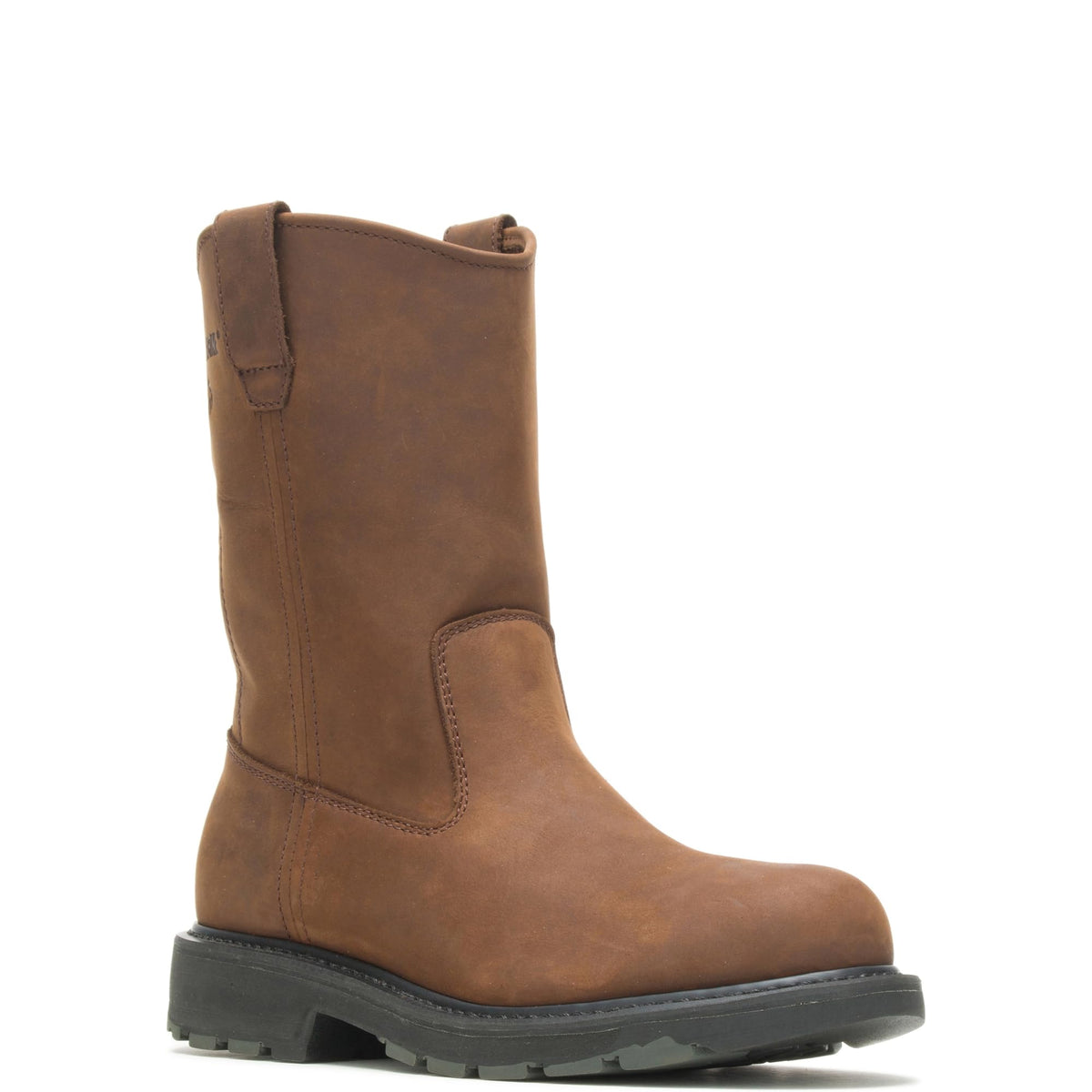 WOLVERINE mens DD Work Wellington Dark Brown 12 XW US