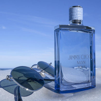 JIMMY CHOO Man Aqua EDT (3.3 Fl Oz)