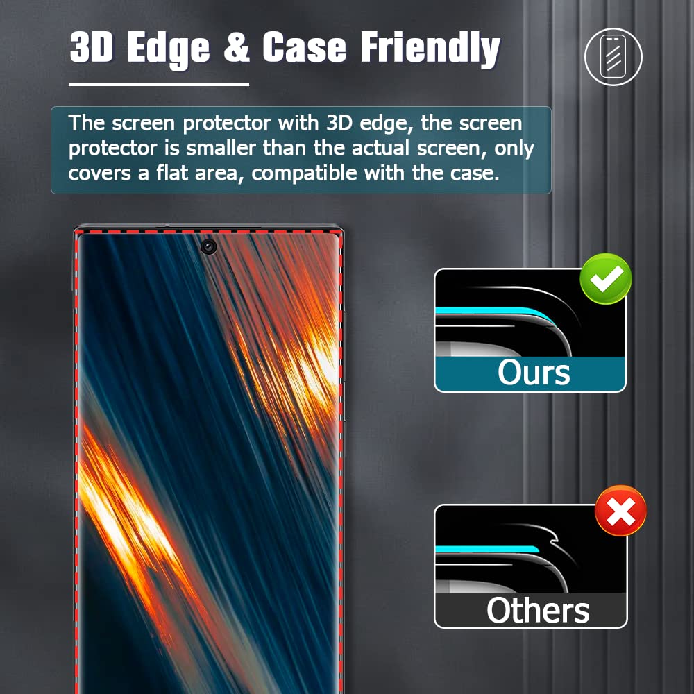 Protectores de Pantalla y Lente de Cámara para Note 20 Ultra (Paquetes 2+2)