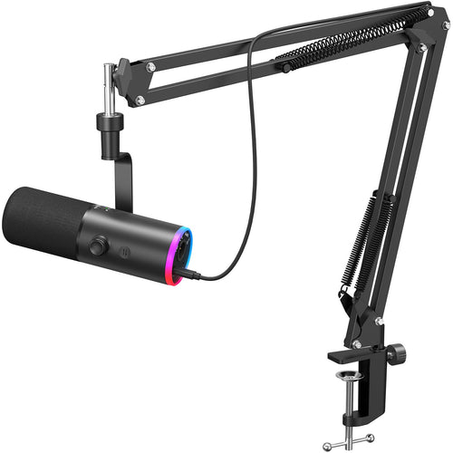TONOR Micrófono Dinámico Gaming TD510 AIR S H+ (Negro)