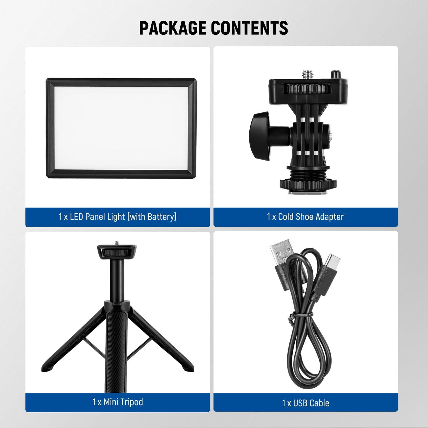 NEEWER Panel de Luz de Video LED de 9" (NL-116AI)