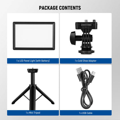 NEEWER Panel de Luz de Video LED de 9" (NL-116AI)