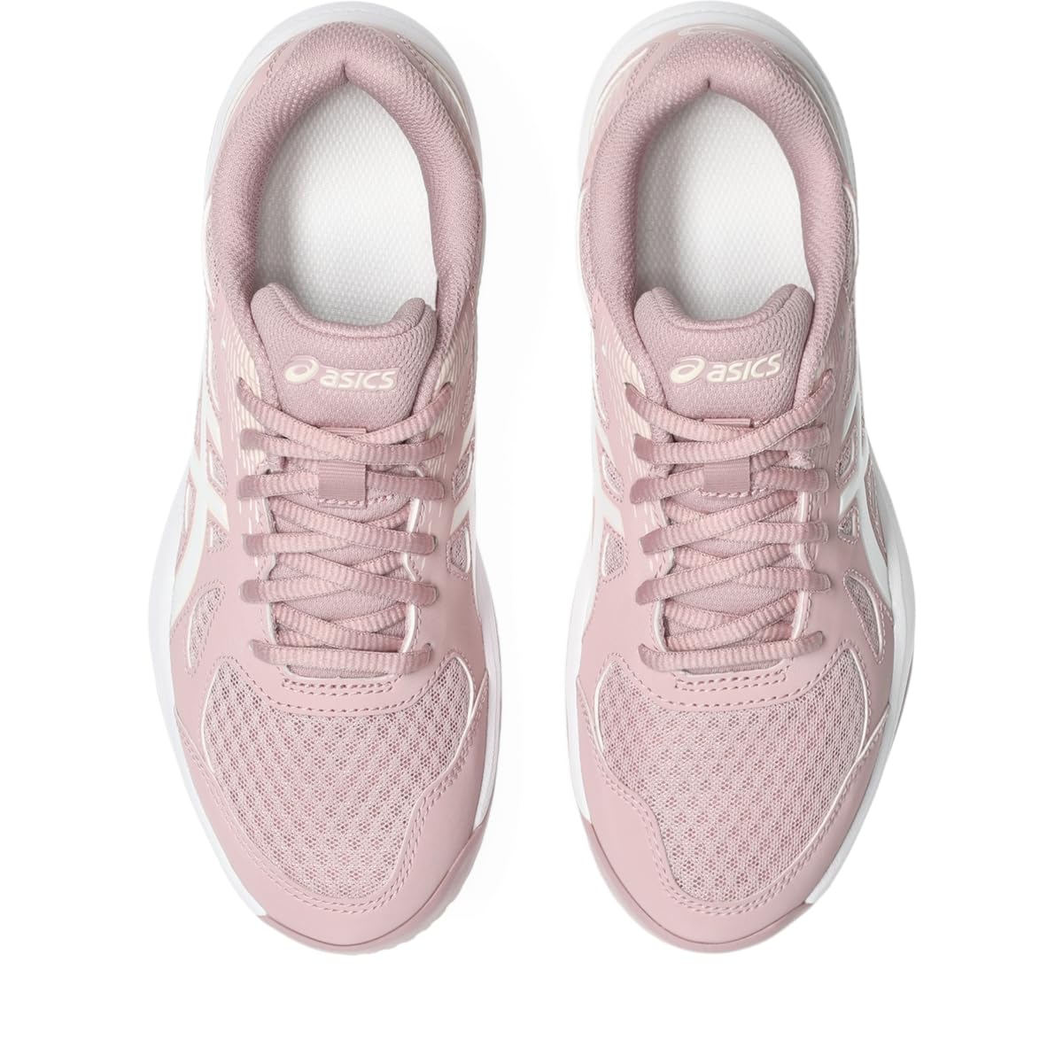 ASICS Women's Upcourt 6 Volleyball Shoes, MORGANITE/White