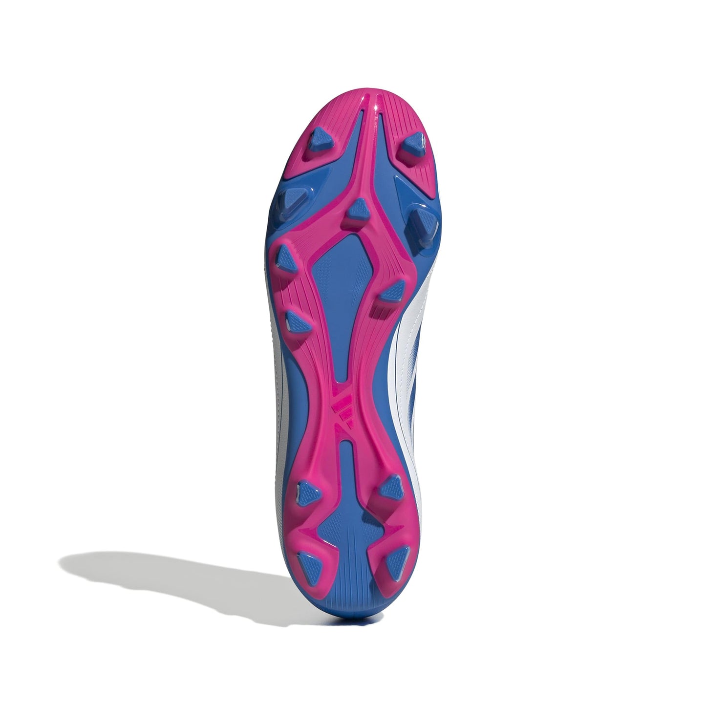 Adidas Unisex-Adult Goletto IX Firm Ground/Multi Ground Soccer, White/Bright Royal/Team Shock Pink