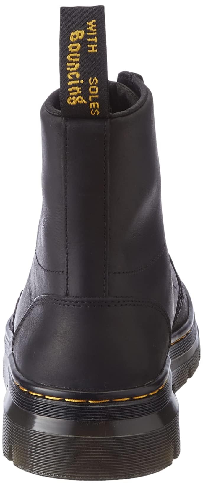 Dr. Martens unisex adult Lace Fashion Boot, Black Wyoming