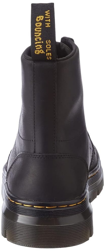 Dr. Martens unisex adult Lace Fashion Boot, Black Wyoming