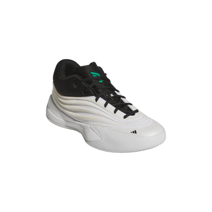adidas Unisex Dame X Basketball Shoes Zero Metallic/Black/Court Green Men 8.5 Women