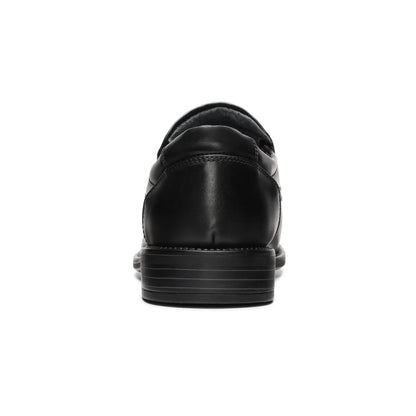 Bruno Marc Men's Goldman-02 Slip on Leather Lined Square Toe Dress Loafers Shoes for Casual Weekend Formal Work, Black, GOLDMAN