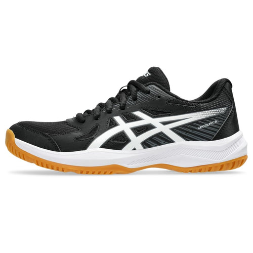 ASICS Women's Upcourt 6 Volleyball Shoes, Black/White