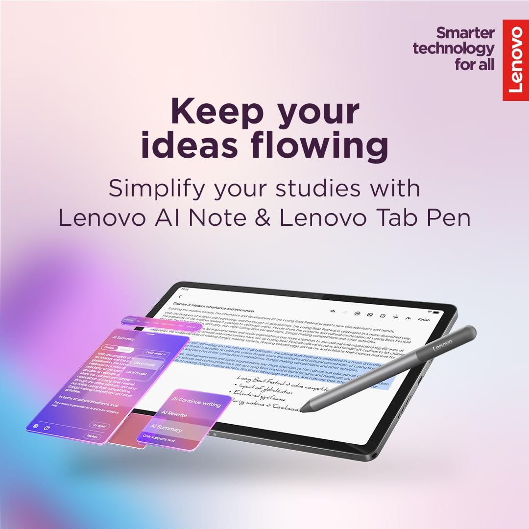 Lenovo Tableta Universitaria Idea Tab (128GB)