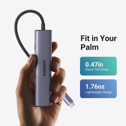 UGREEN Adaptador Multipuerto USB C Hub 5 en 1