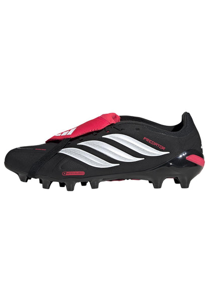 adidas Unisex League Fold-Over Tongue Artificial Ground, Black/White/Lucid Red