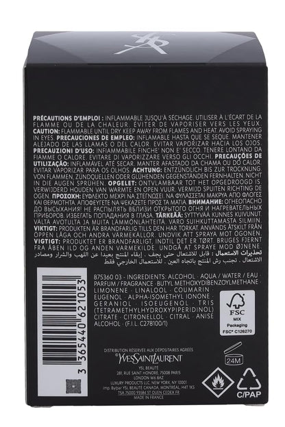 Yves Saint Laurent La Nuit De L'Homme Le Parfum para Hombre (3.4 oz / EDP Spray)