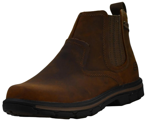 Skechers Men's Relaxed Fit Segment - Dorton, Dark Brown