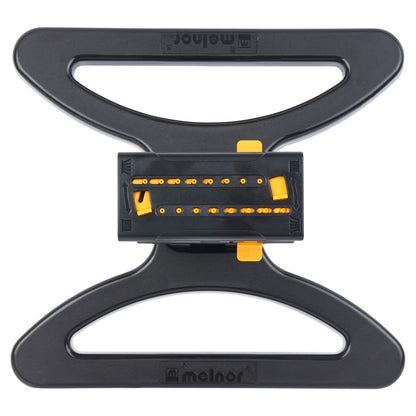 Melnor MiniMax Turbo Oscilador de Aspersores (Amarillo y Negro)