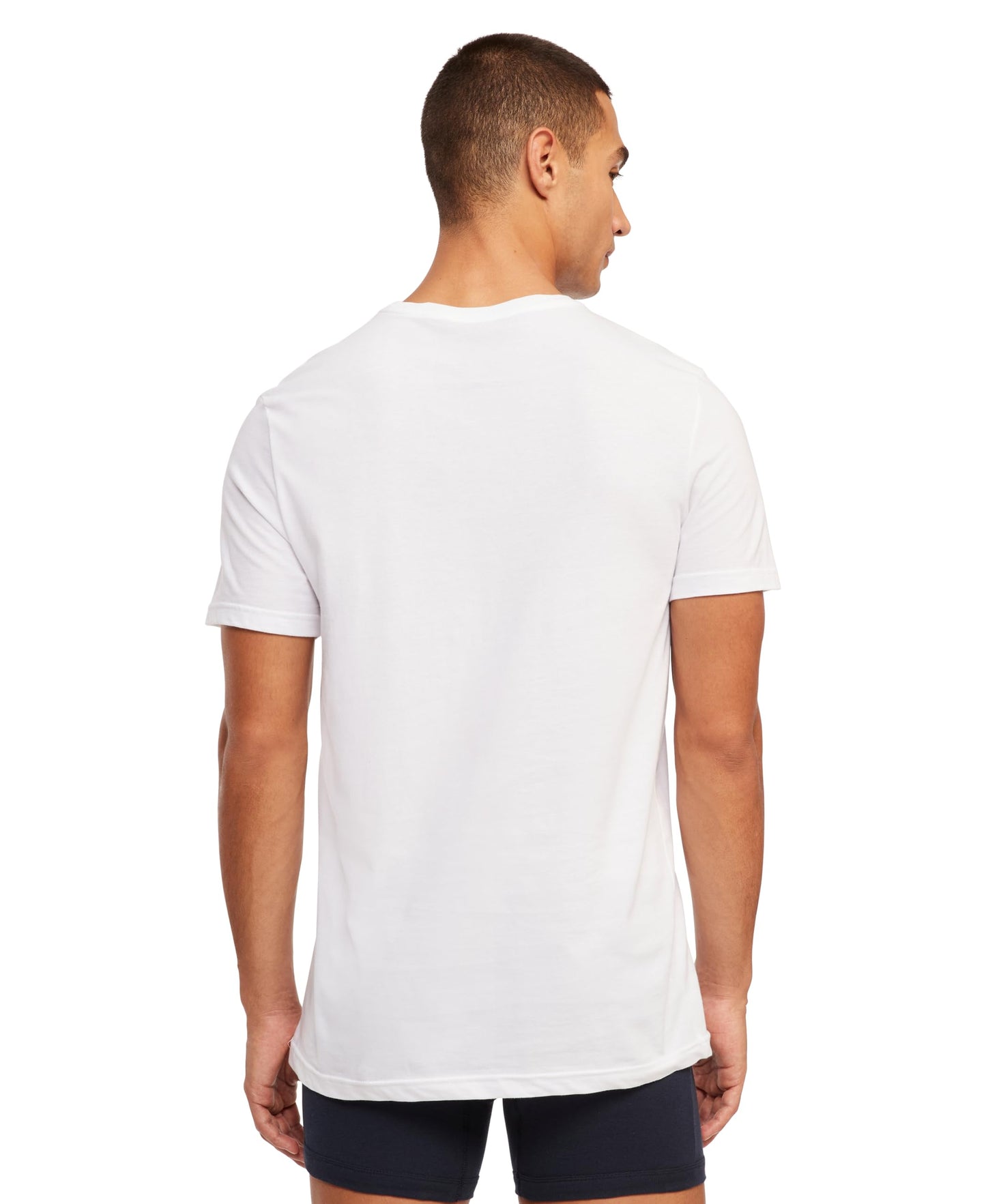 Tommy Hilfiger Camisetas Interiores de Cuello Redondo (Pimienta Negra / Talla XL / Paquete de 3)