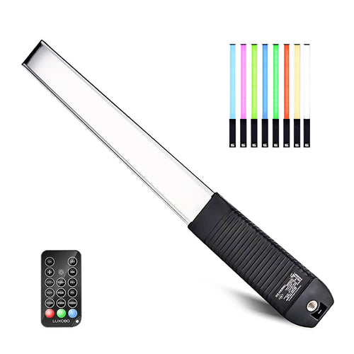 LUXCEO Vara de Iluminación LED RGB Portátil