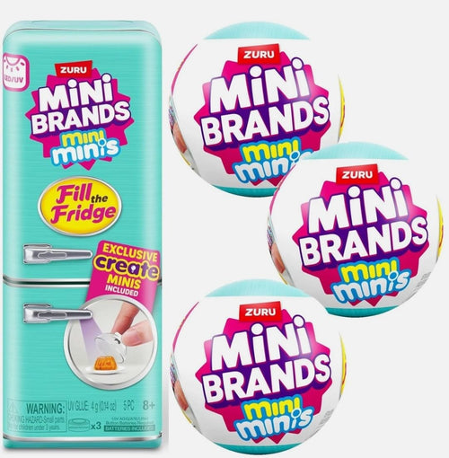 Zuru Set Refrigerador Fill The Fridge de Mini Brands (Mini Minis)