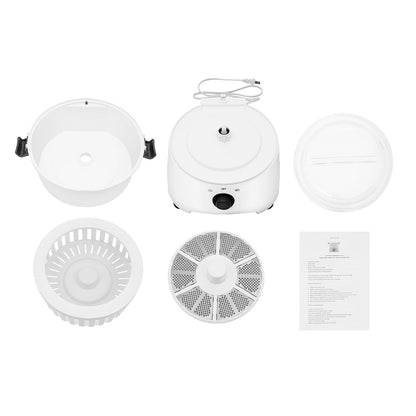 Máquina Peladora y Secadora de Papas Eléctrica Comercial (85W / 1.76Lbs)