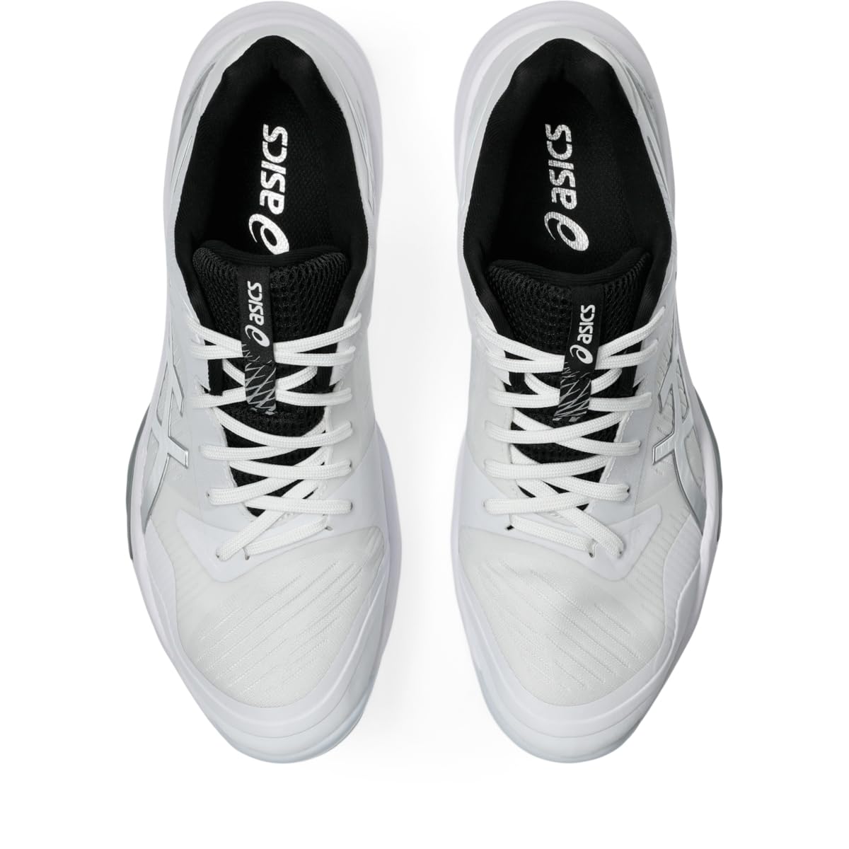 ASICS Men's Sky Elite FlyteFoam 3 Volleyball Shoes, White/White