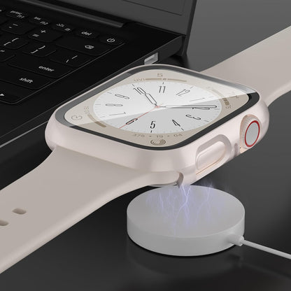 QCKANLJ Fundas y Protector de Pantalla para Apple Watch de 44mm (Paquete de 6)